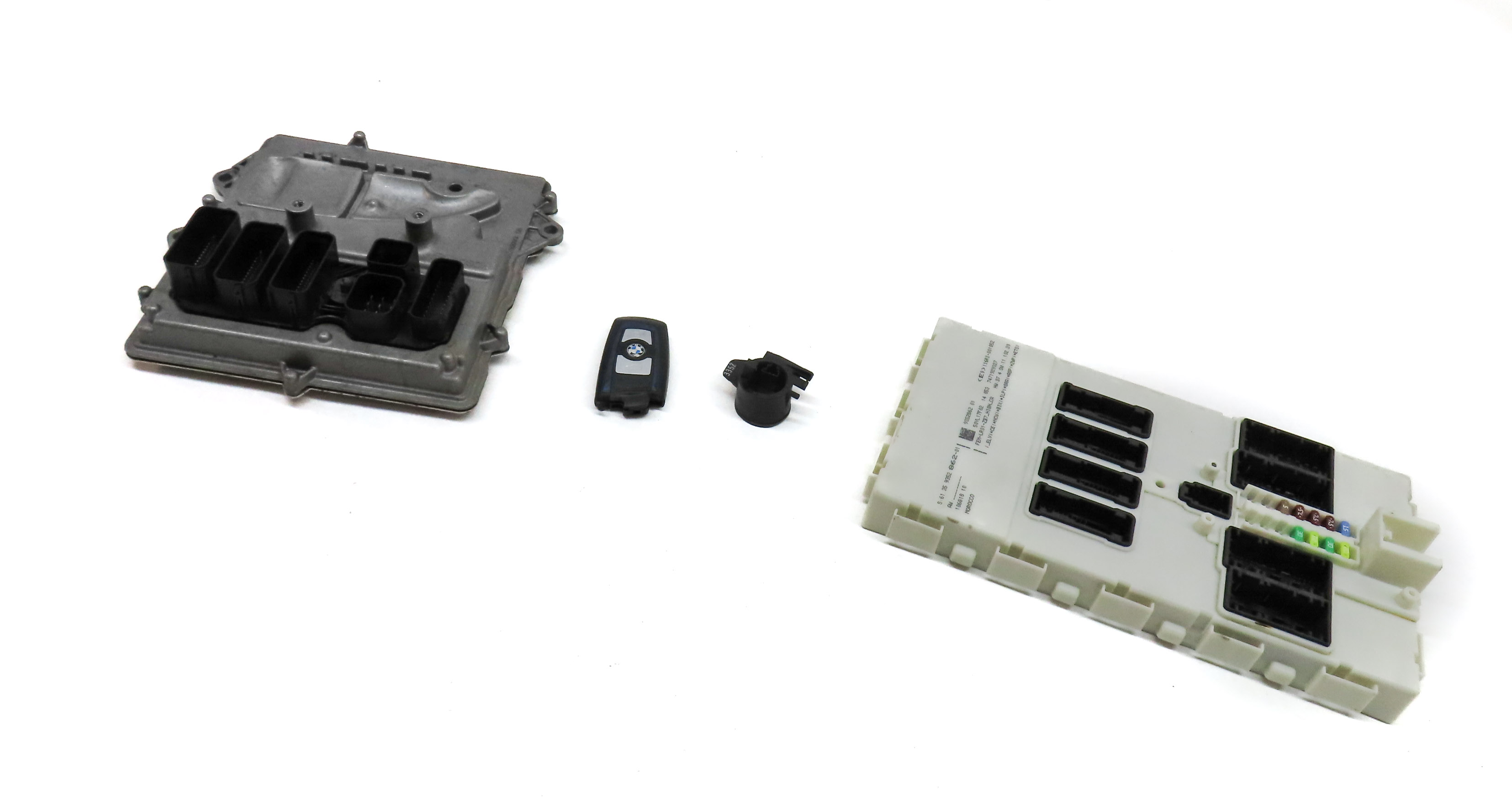 2014 BMW M235i COUPE F22 ECM IMMOBILIZER BODY ENGINE CONTROL MODULE & KEY SET — exact item pictured